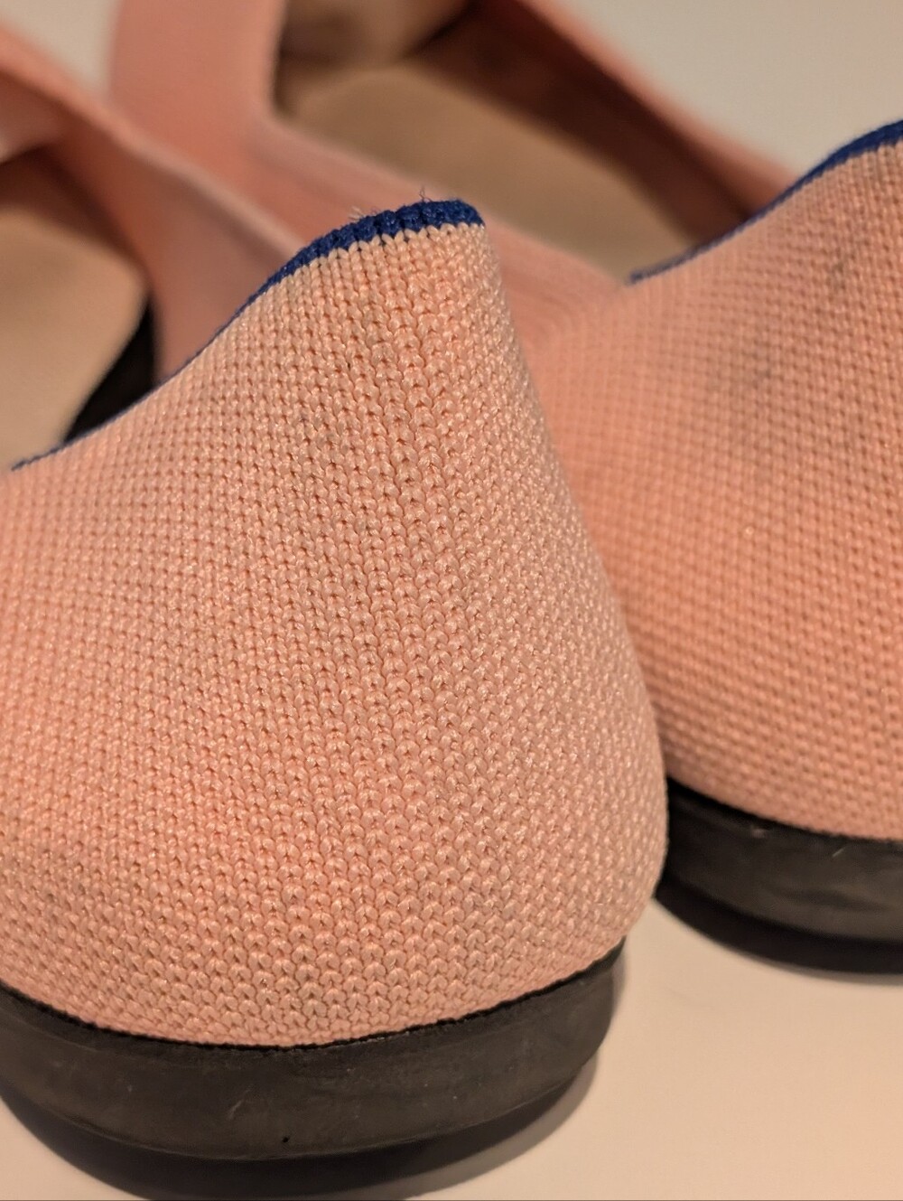 Rothys Pink Pointed Toe Flats Sz 9 - Picture 14 of 16